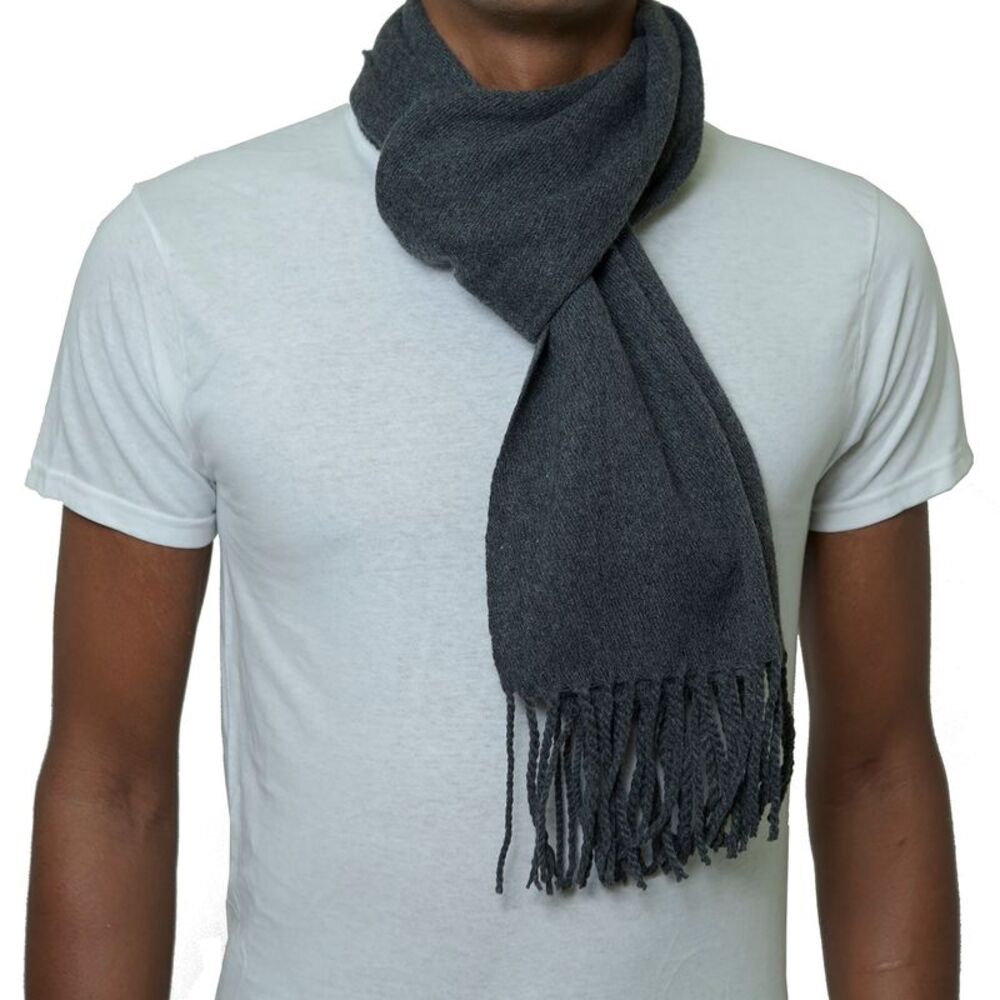 Alpine Swiss Mens Scarf Softer Than Cashmere Scarves Plaids Womens Winter Shawl
